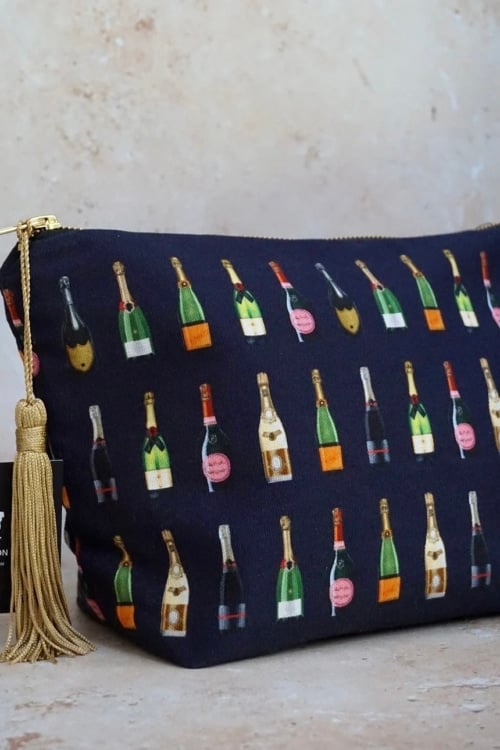 Champagne Cosmetic & Wash Bag