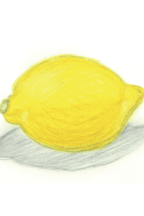 Citron Lemon Greeting Card