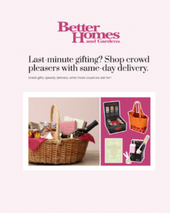 Better Homes and Gardens press coverage December 2025