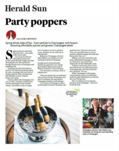 Herald Sun feature article by Kara Monssen Sept 2025