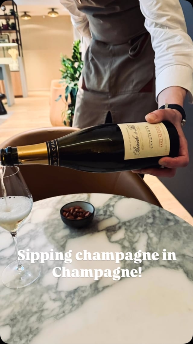 There’s something very magical about sipping champagne in Champagne - every glass feels like a celebration of history, craftsmanship, and, of course, pure joy! 

Here’s to savouring the spirit of Champagne, where every sip captures the essence of tradition and celebration🥂

#celebratingchampagne #sallyhillman #champagnemoments