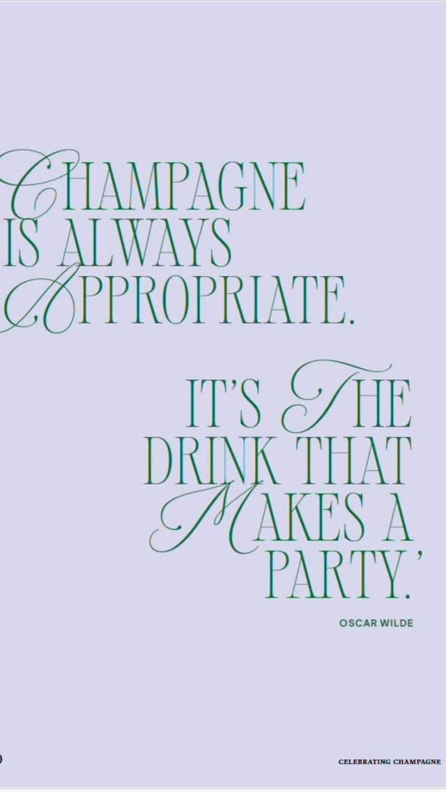 🥂 ‘Celebrating Champagne: A Wine For All Seasons’ is a true labour of love — a beautifully crafted coffee table book designed to inspire and delight. With elegant photography and timeless design, it’s the perfect centrepiece for your home. But it’s so much more than a pretty cover...

Inside, you’ll find Sally’s favourite French recipes, thoughtfully paired with exquisite champagnes to suit every season and occasion. Whether you’re a seasoned enthusiast or just beginning your champagne journey, this book invites you to discover how bubbles can elevate any moment — from a simple lunch to a special celebration. 🍾

📖 Part recipe book, part wine guide, part celebration of history — and 100% a lifestyle.
Published by @hardiegrantbooks

🎁 Pre-order today and receive a $20 coupon code* to use at Sally’s online store – perfect for picking up a bottle (or two!) of your favourite bubbles or a set of elegant Lehmann tulip glassware.

*Offer open to Australian residents only. Coupon code valid until 31st December 2025.

👉 Tap the link in bio to pre-order and start sipping through the seasons.

#celebratingchampagne #champagneeveryseason #winelovers #champagnelife #frenchinspired #hardiegrant #preorderperks #linkinbio #sallyhillman