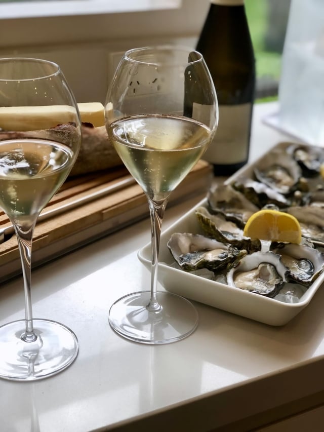 Oysters & Champagne — a classic pairing, forever in style. 🥂🦪

There’s something almost alchemical about the way a briny, freshly shucked oyster meets the crisp, citrus-laced edge of champagne.

Whether you’re savouring Sydney Rocks or French Belons, look for a champagne with bright acidity and mineral finesse — think Blanc de Blancs or Extra Brut styles.

Add a squeeze of lemon, a chilled glass in hand, and suddenly, everything feels ‘juste ce qu’il faut’ (just right).

Because often, the simplest pairings are the most elegant.

#oystersandchampagne #champagnepairing #blancdeblancs #champagnemoments #sallyhillman #celebratingchampagne #savourthemoment