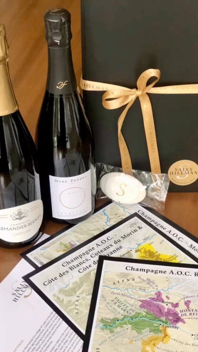 Sparkling Gifts Just For You ✨
 
At Sally Hillman, we’re extremely thankful for the trust you’ve placed in us to be your champagne specialist, friend and gifting guide. Every order supports our small business and that means the world. To show our appreciation and gratitude, we always include exclusive gifts and unique keepsakes as a little something extra in each parcel.
 
🎁 Gift with champagne:
All champagne bottle purchases include Sally Hillman’s signature cartography (A4 size), comprehensive tasting notes and our slimline champagne stopper
 
🎁 Gift with Lehmann Glass:
Every Lehmann Glass purchase on a set of 6 receives a Sally Hillman microfibre polishing cloth with our compliments
 
🎁 Gift with ‘Mes Amis’, our monthly champagne subscription service:
All new members receive a Sally Hillman gift box of 2, Lehmann P. Jamesse Grand Champagne 41 tulip glasses plus many more member-exclusive perks!
 
Thank you for Celebrating Champagne with us every day. Santé! 🥂
 
SallyHillman.com.au
 
#SallyHillman #CelebratingChampagne
#champagne #champagnelover #winelover #growerchampagne #recoltantmanipulant #champagnegifts #winegifts #luxurygifts #champagneglass #luxuryglasses #wineglass #champagnemoments #champagnelife #celebration #champagnetasting #winetasting #champagnetime #gifting #giftingideas #gifts #corporategifting #corporategifts #hampers #gifthampers #giftideas #giftbox #personalisedgifts #giftwrapping @lehmannreimsfrance
