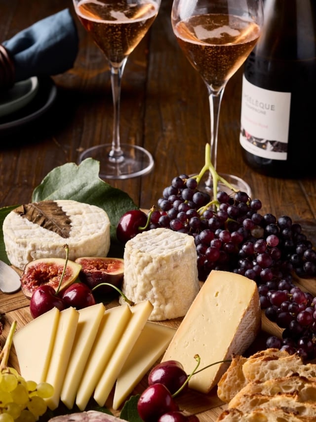 Champagne & cheese, name a better duo… we’ll wait 🧀🥂

With Easter entertaining just around the corner, consider this your invitation to elevate the cheeseboard. Fresh chèvre with crisp Blanc de Blancs, triple crème with generous Pinot noir cuvées… indulgence is very much the point.

It’s all about balance. Fine bubbles and bright acidity cut through all that creamy decadence, so you can go back for just one more bite, and another! 

There’s plenty more on pairing, and a little cheese etiquette, in the book, should you feel inclined to impress 🔗

📸 @bonniesavage @deborahkaloperfoodstylist 

#eastermenu #entertainingathome #cheeseboards #luxurydining #celebratingchampagne