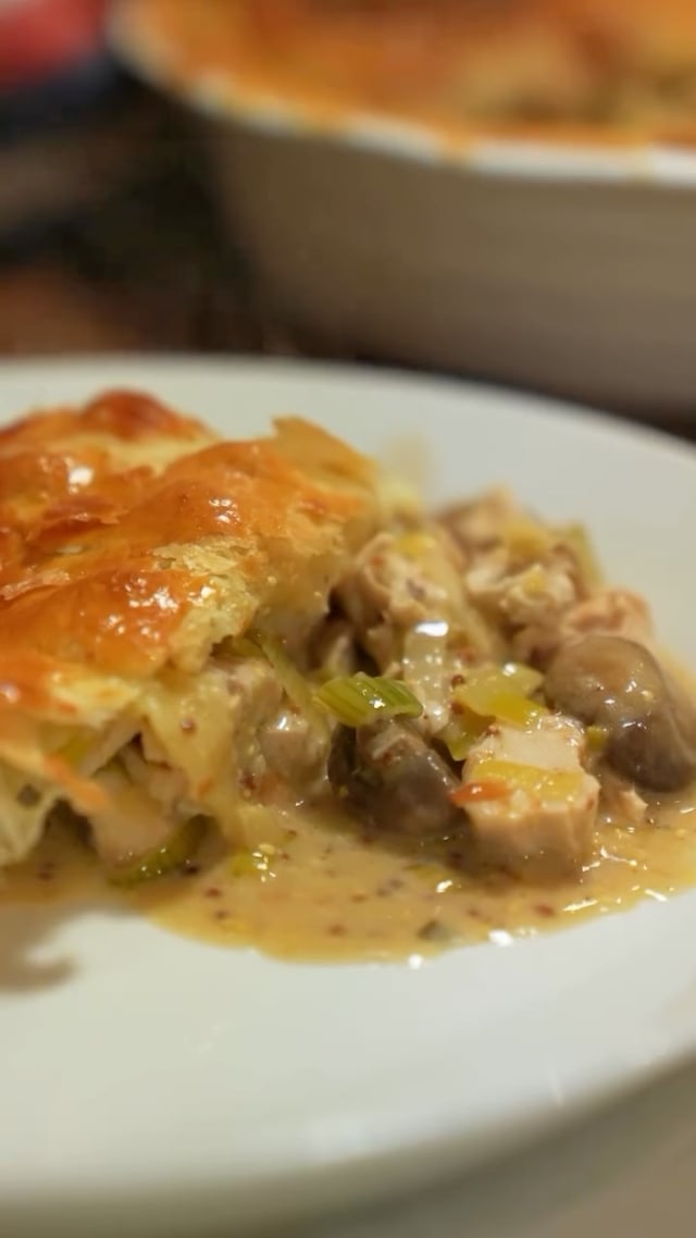 Food, wine, and good company 🥂

A golden chicken pie, fresh from the oven, and a glass of champagne to end the day beautifully.

Find the recipe on page 79 of ‘Celebrating Champagne’ ✨ Link in bio.

#sallyhillman #celebratingchampagne #foodandwine #homecooking #elegantentertaining